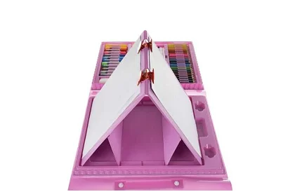 Výtvarná sada na malování pro děti – umělecký kufr - 208 dílků