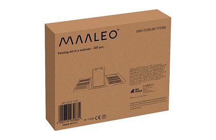 Výtvarná sada na malování pro děti – umělecký kufr - 208 dílků