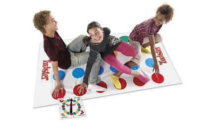 TWISTER - Zábavná společenská hra.