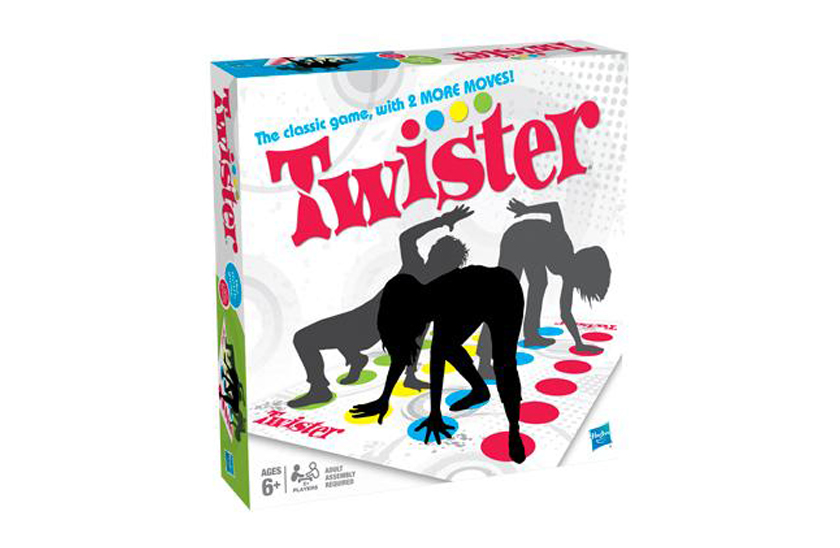 HASBRO TWISTER - Zábavná společenská hra.