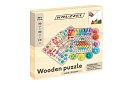 Dřevěné naučné puzzle
