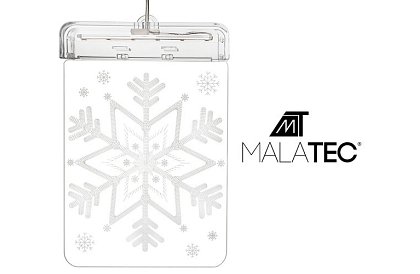 3D LED dekorace – sněhová vločka