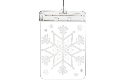 3D LED dekorace – sněhová vločka