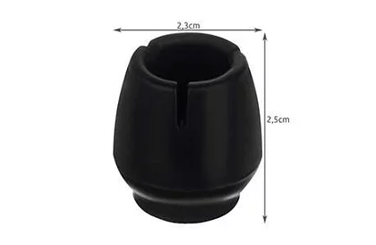 Filcové podložky na nohy židlí proti poškrábání – sada 16 ks