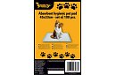 Hygienické savé podložky pro zvířata 33x45 cm  – 100 ks + sáčky