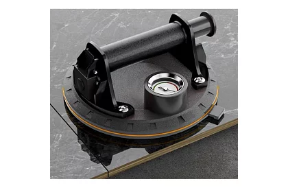 Vakuová přísavka s tlakoměrem a pumpičkou na obklady, dlaždice a sklo