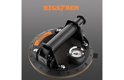 Vakuová přísavka s tlakoměrem a pumpičkou na obklady, dlaždice a sklo