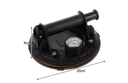 Vakuová přísavka s tlakoměrem a pumpičkou na obklady, dlaždice a sklo