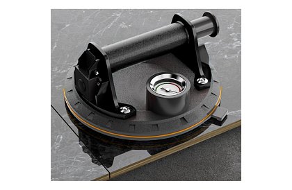 Vakuová přísavka s tlakoměrem a pumpičkou na obklady, dlaždice a sklo