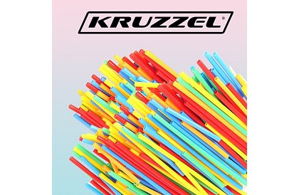 Barevná 3D stavebnice z brček 408 ks – kreativní hra pro děti