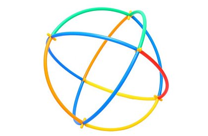 Barevná 3D stavebnice z brček 408 ks – kreativní hra pro děti