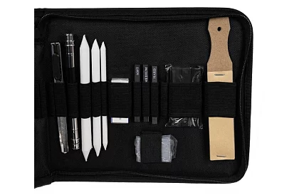 Sada pro profesionální kreslení a skicování – 32 položek