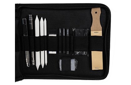 Sada pro profesionální kreslení a skicování – 32 položek