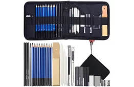 Sada pro profesionální kreslení a skicování – 32 položek
