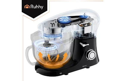 Kuchyňský robot 1500 W, s mísou 6,2L – RUHHY