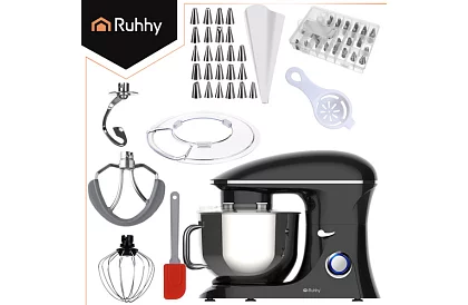 Kuchyňský robot 1500 W, s mísou 6,2L – RUHHY