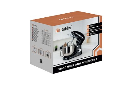 Kuchyňský robot 1500 W, s mísou 6,2L – RUHHY