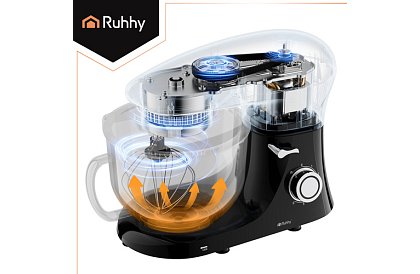 Kuchyňský robot 1500 W, s mísou 6,2L – RUHHY