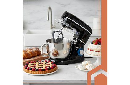 Kuchyňský robot 1500 W RUHHY 3 v 1 s mixérem a mlýnkem na maso – mísa 6,2 l