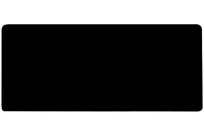 XXL podložka pod myš a klávesnici 90x45cm - černá