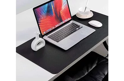 XXL podložka pod myš a klávesnici 90x45cm - černá