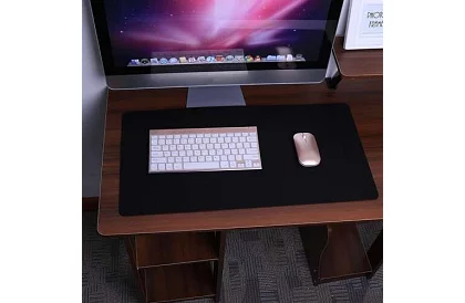 XXL podložka pod myš a klávesnici 90x45cm - černá