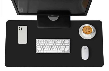 XXL podložka pod myš a klávesnici 90x45cm - černá