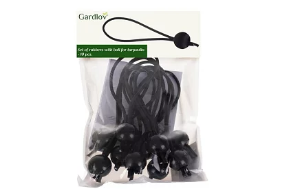 Flexibilní gumičky s kuličkou na upevnění plachet a tarpů – 10 ks