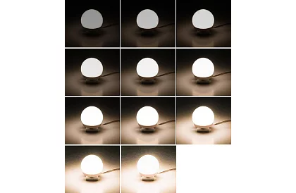 LED lampy na zrcadlo - toaletní stolek – sada 10 ks