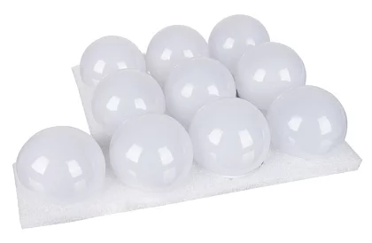 LED lampy na zrcadlo - toaletní stolek – sada 10 ks