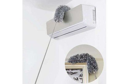 Teleskopický tenký mop – prachovka - 2 nástavce