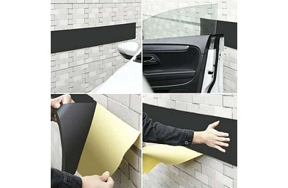 Chránič dveří auta – nárazník na stěnu garáže