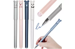 Sada 4 gumovacích per – zvířátka