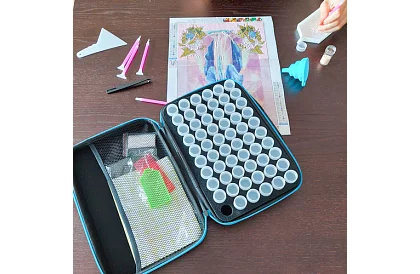 Organizér na příslušenství pro diamantové malování 5D