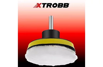 Leštící houby na vrtačku 80 mm – sada 12 prvků