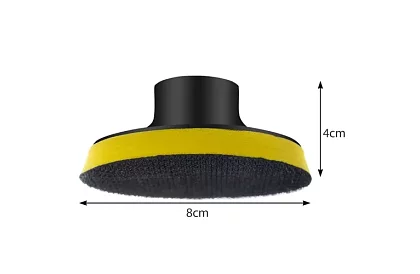 Leštící houby na vrtačku 80 mm – sada 12 prvků