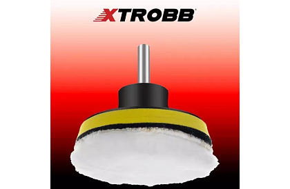 Leštící houby na vrtačku 80 mm – sada 12 prvků