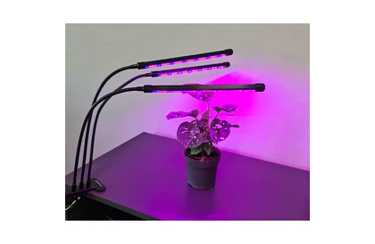 LED lampa pro růst rostlin TRIO – s časovačem a ovládáním