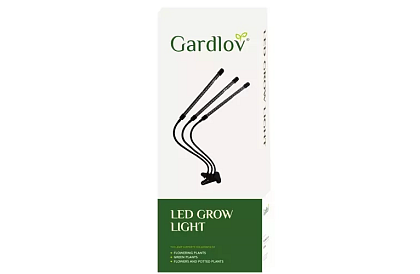 LED lampa pro růst rostlin TRIO – s časovačem a ovládáním