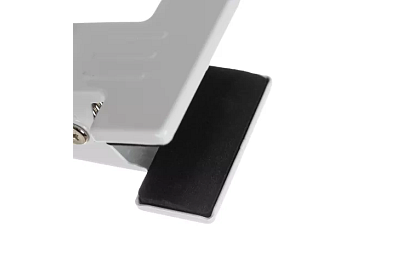 LED lampa na psací stůl s kovovým klipem - bílá