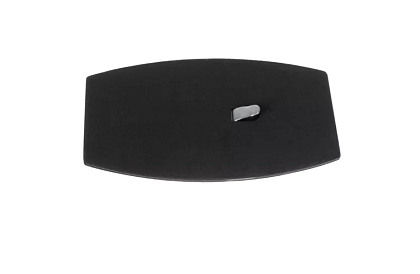 LED lampa na psací stůl s kovovým klipem - bílá