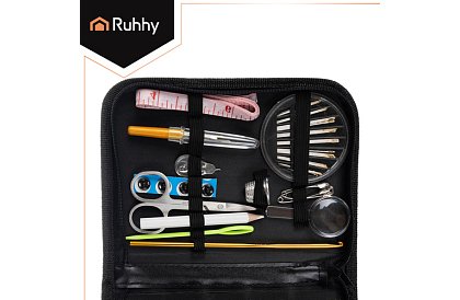 Šicí sada 129 prvků – cestovní šitíčko