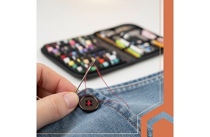 Šicí sada 129 prvků – cestovní šitíčko