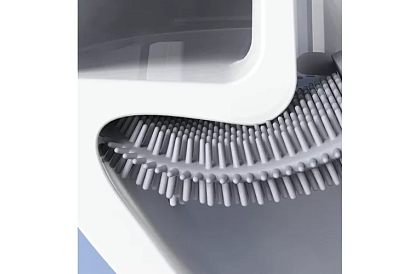 Silikonový kartáč na toaletu - WC štětka