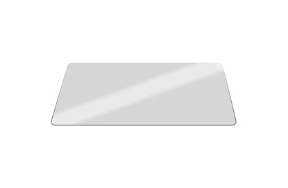 Ochranná podložka pod židli 90x130 cm - mléčná