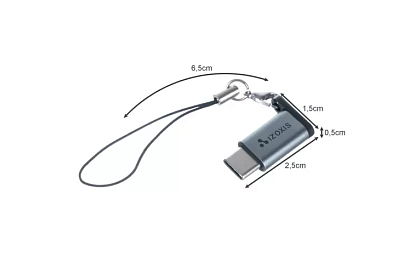 OTG adaptér USB-C – USB micro B 2.0