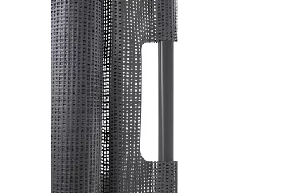 Výsuvná bezpečnostní roleta do dveří – šedá - 157 cm