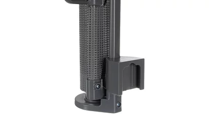 Výsuvná bezpečnostní roleta do dveří – šedá - 157 cm