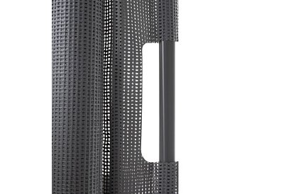 Výsuvná bezpečnostní roleta do dveří – šedá - 157 cm