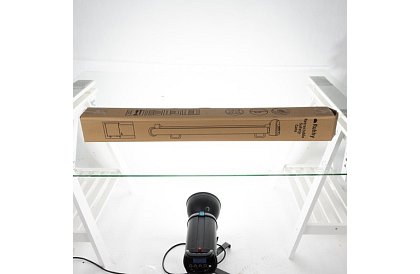 Výsuvná bezpečnostní roleta do dveří – šedá - 157 cm